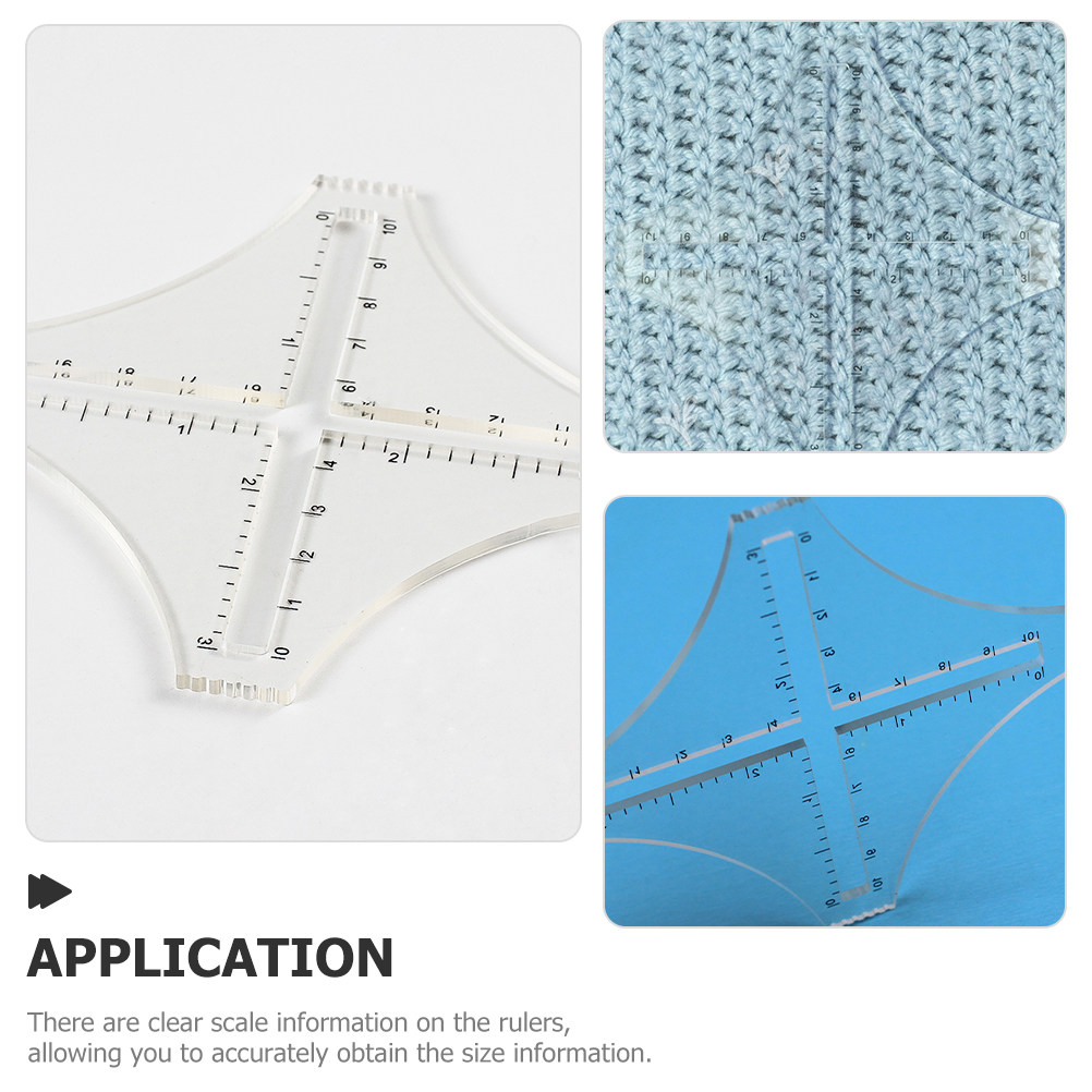 Regla de densidad de tejido tr - Sewing Gauge Ruler reseña y precio