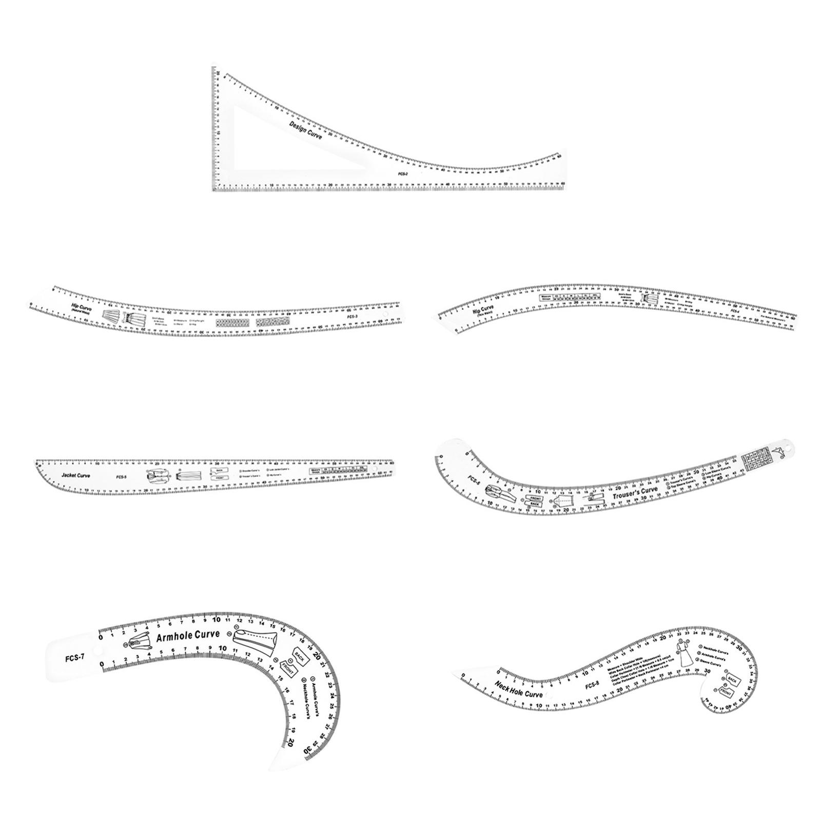 Regla curva francesa para medi - Sewing Gauge Ruler reseña y precio