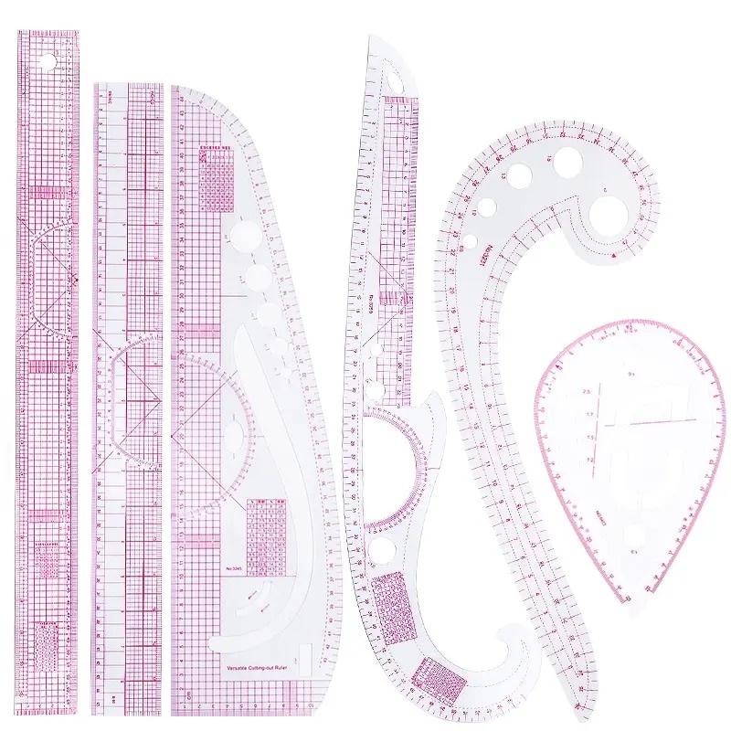 Regla curva francesa de 6 uds. - Sewing Gauge Ruler reseña y precio