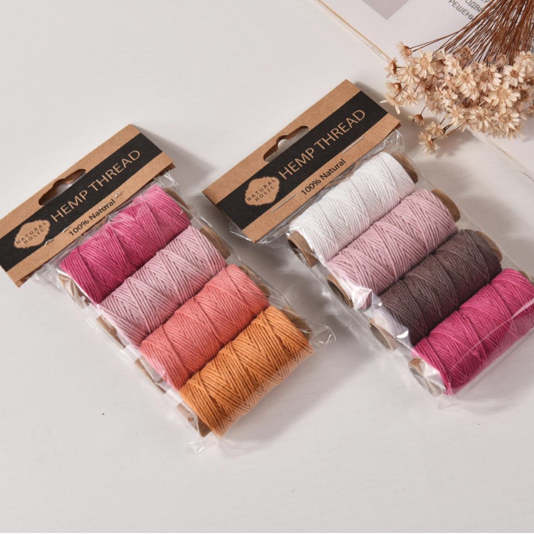 4 piezas de hilo encerado de c - Sewing Thread In Textile reseña y precio